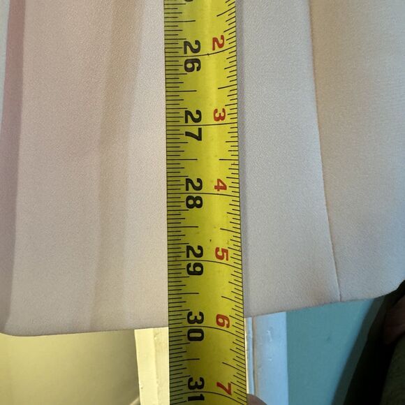 Vintage Barbie Baby Pink Rhinestone Silk Blazer and Skirt Suit Set Size 10 - Picture 5 of 12